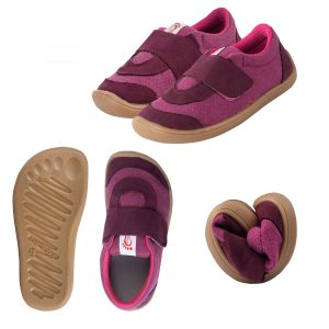 3F Barefoot tenisky ružovofialové